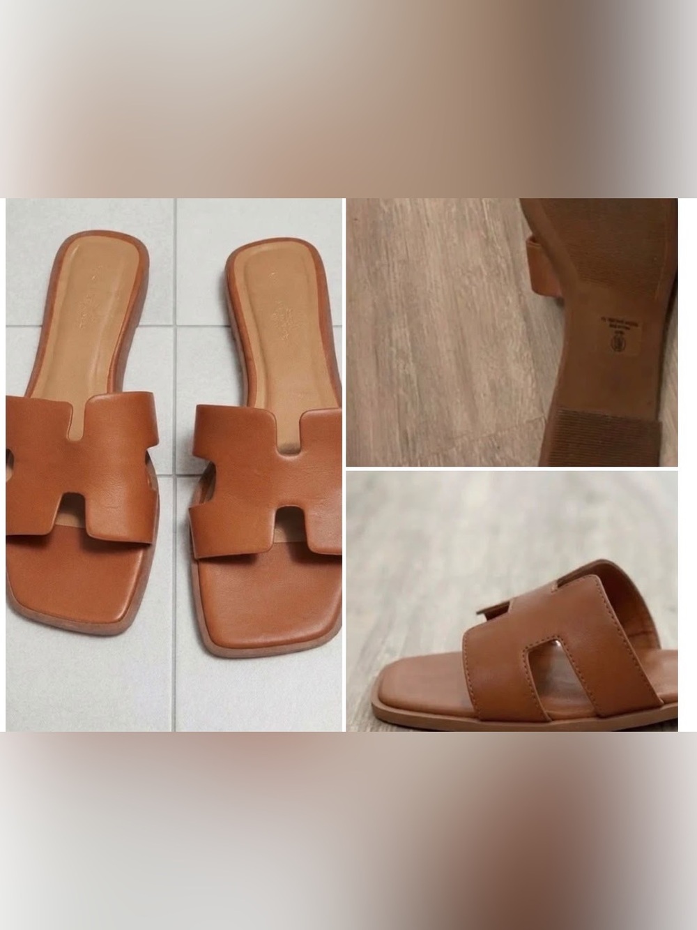 Open-Toe Slide Sandals